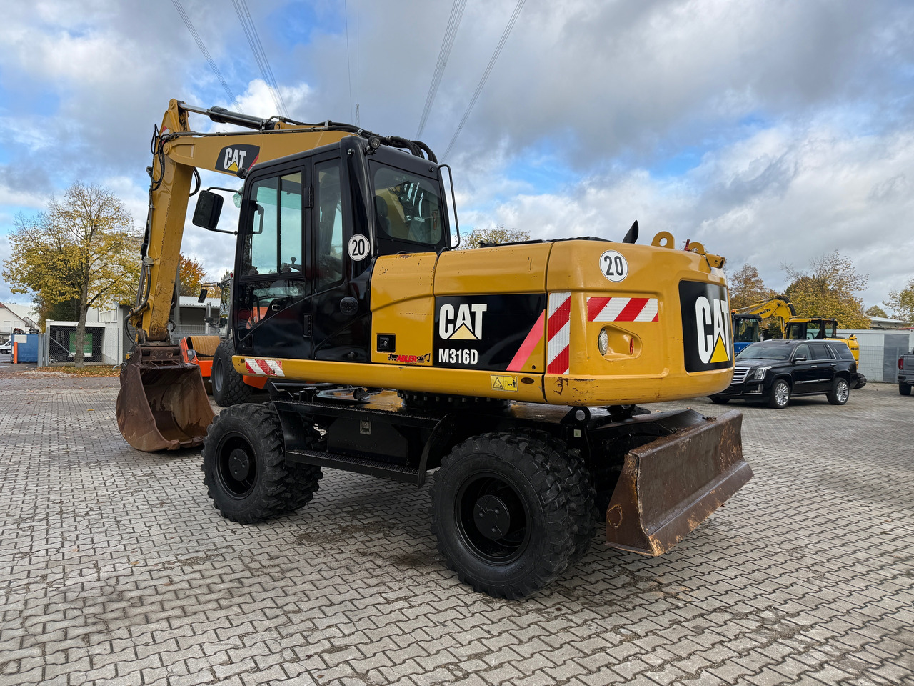 CATERPILLAR M316D Mobilbagger OQ 70/55 Klima - Kolesové rýpadlo: obrázok 5 CATERPILLAR M316D Mobilbagger OQ 70/55 Klima - Kolesové rýpadlo: obrázok 5