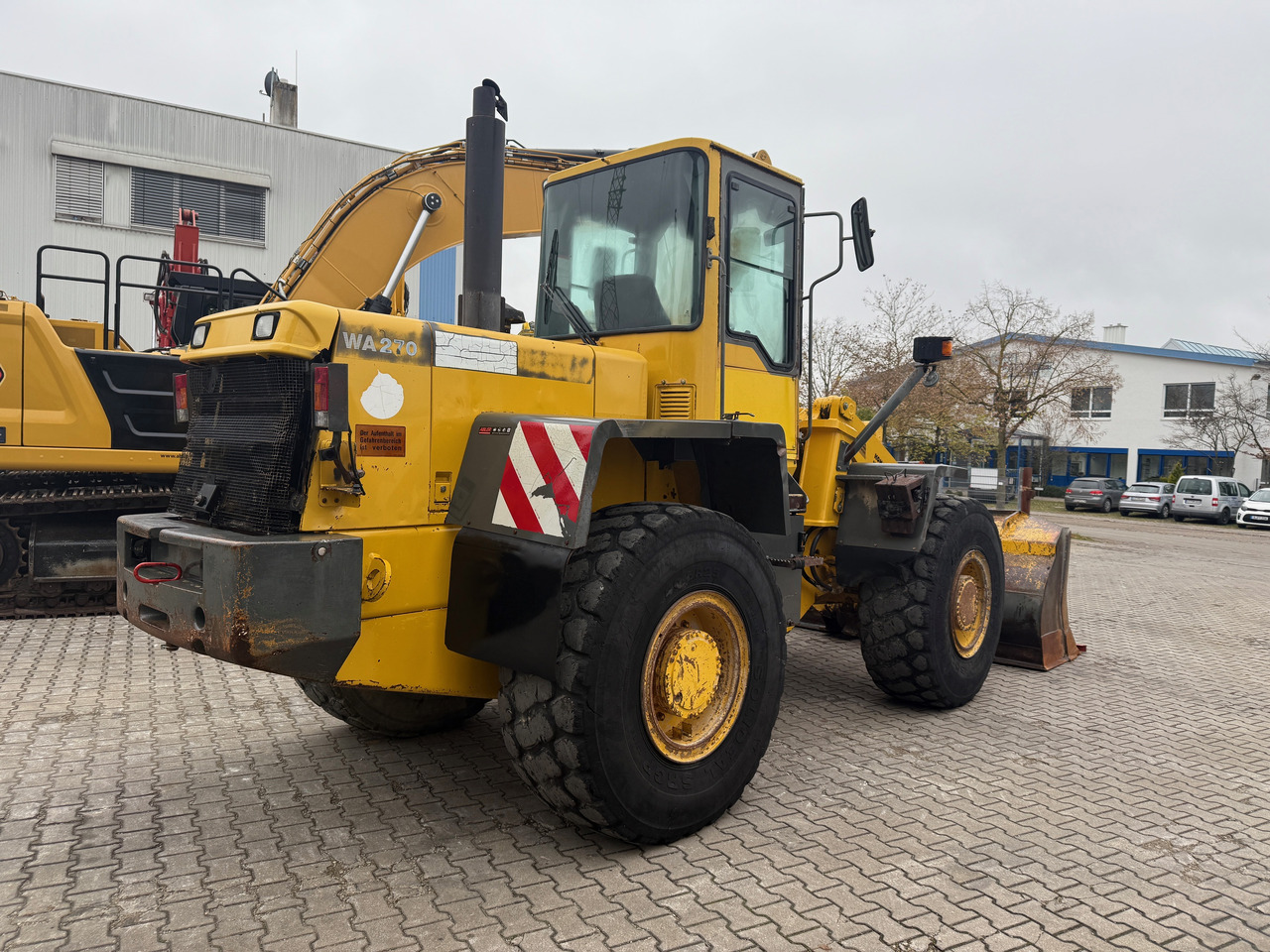 Komatsu Hanomag WA270-3 Radlader Klima - Kolesový nakladač: obrázok 4 Komatsu Hanomag WA270-3 Radlader Klima - Kolesový nakladač: obrázok 4