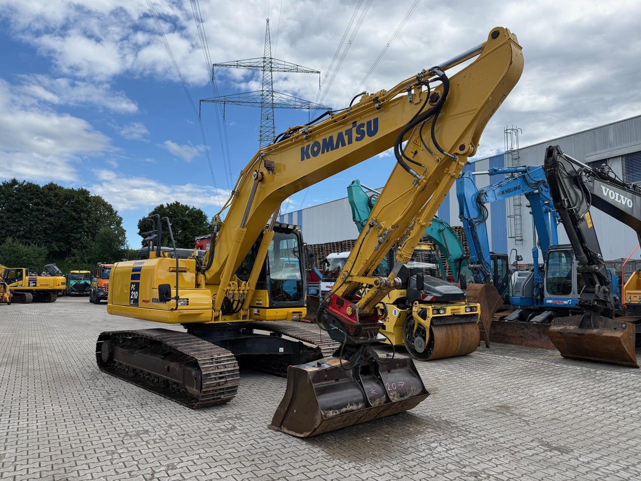 Komatsu PC210 LC-10 Kettenbagger MS21 Kamera - Rýpadlo: obrázok 3 Komatsu PC210 LC-10 Kettenbagger MS21 Kamera - Rýpadlo: obrázok 3