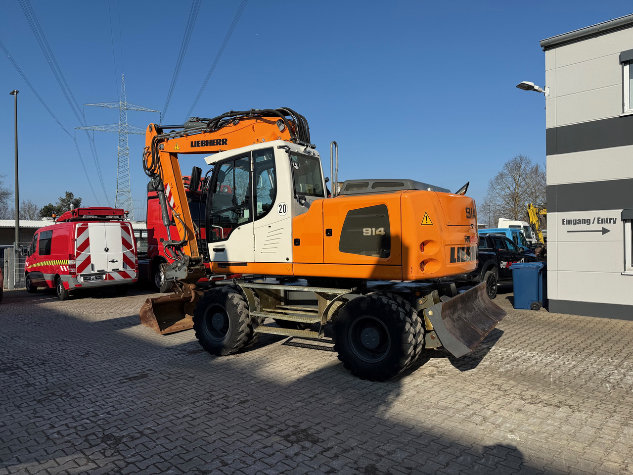 Liebherr A914 Mobilbagger OQ65 Klima - Kolesové rýpadlo: obrázok 4 Liebherr A914 Mobilbagger OQ65 Klima - Kolesové rýpadlo: obrázok 4