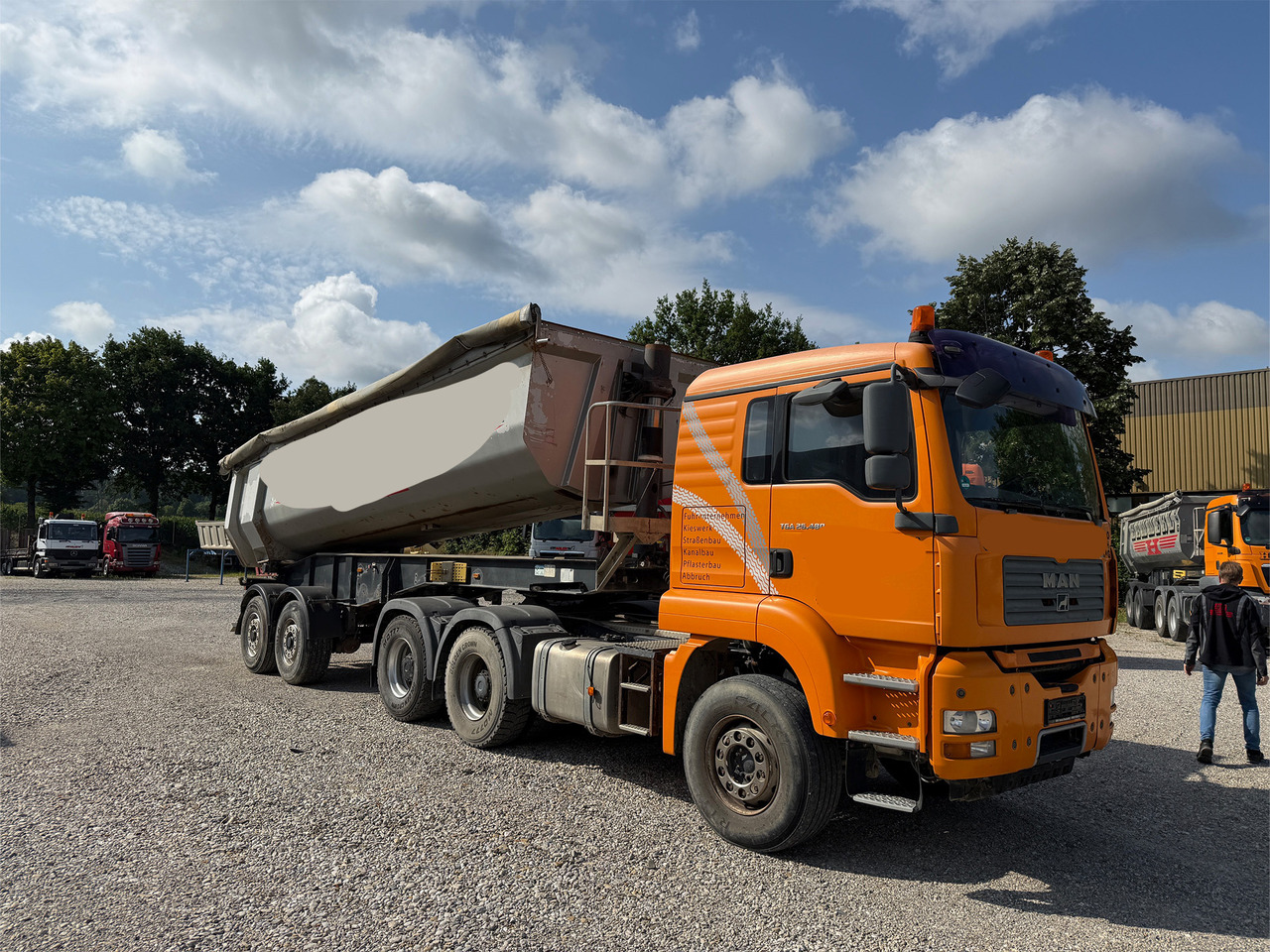 MAN TGA 26.480 6x4 SZM mit Kippauflieger - Sklápač: obrázok 4 MAN TGA 26.480 6x4 SZM mit Kippauflieger - Sklápač: obrázok 4