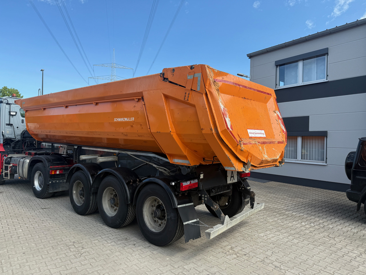 Schwarzmüller Kippauflieger Gesteinsmulde verstärkt Liftachse - Náves sklápěcí: obrázok 5 Schwarzmüller Kippauflieger Gesteinsmulde verstärkt Liftachse - Náves sklápěcí: obrázok 5