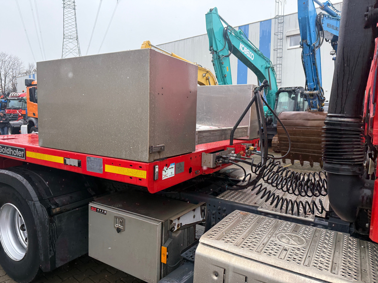 Mercedes-Benz 1845 Actros SZM mit Goldhofer Tieflader Auflieger - Ťahač, Náves podvalník: obrázok 5 Mercedes-Benz 1845 Actros SZM mit Goldhofer Tieflader Auflieger - Ťahač, Náves podvalník: obrázok 5