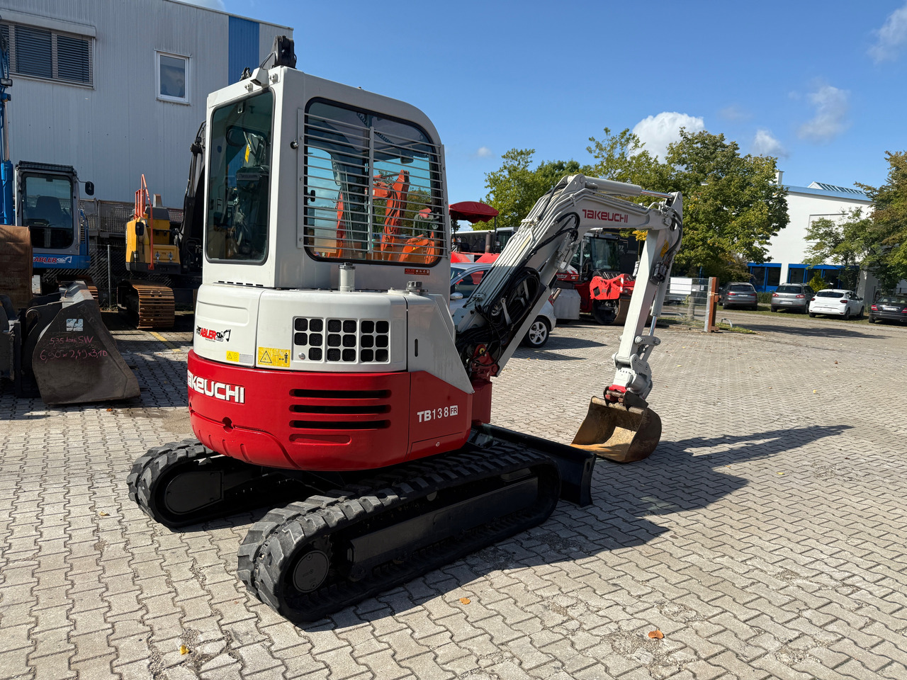 Takeuchi TB138FR Hüllkreis Minibagger Powertilt - Rýpadlo: obrázok 4 Takeuchi TB138FR Hüllkreis Minibagger Powertilt - Rýpadlo: obrázok 4
