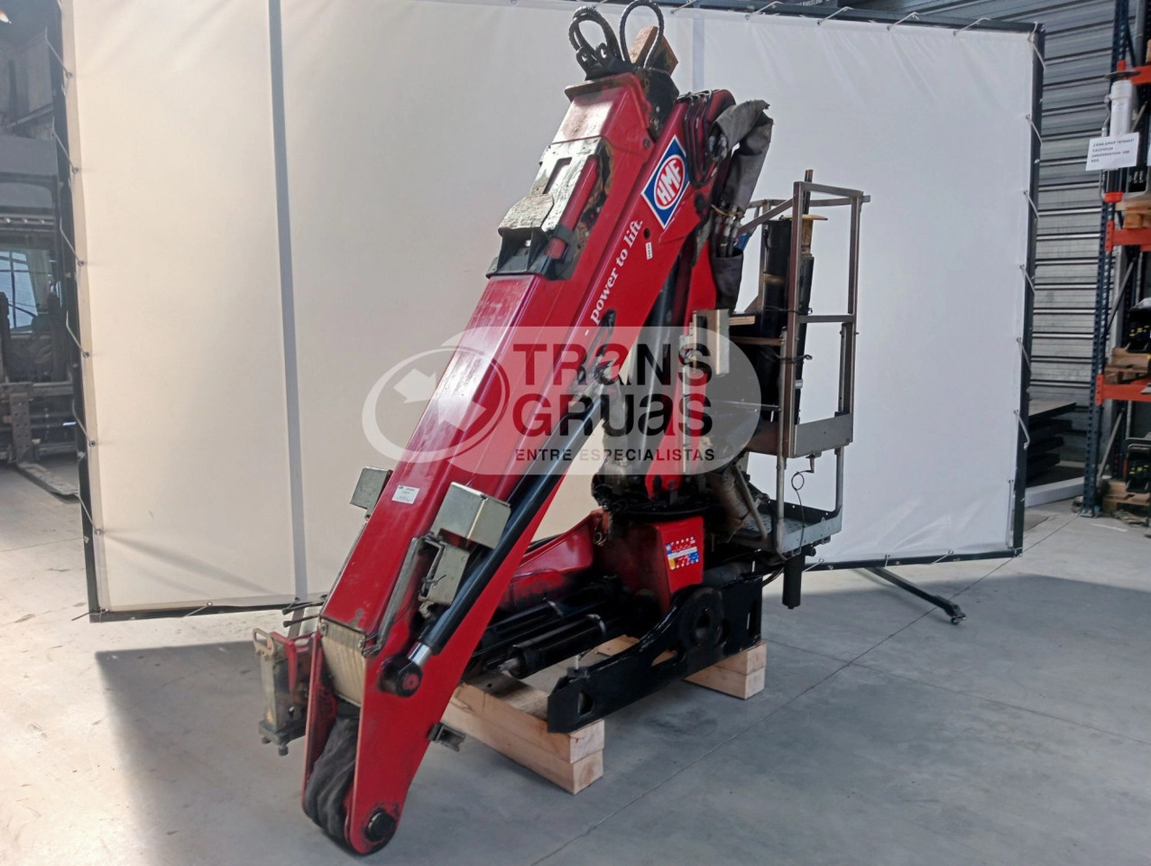 Grúa HMF 1244-Z1 - Hydraulická ruka pre Nákladné auto: obrázok 4 Grúa HMF 1244-Z1 - Hydraulická ruka pre Nákladné auto: obrázok 4