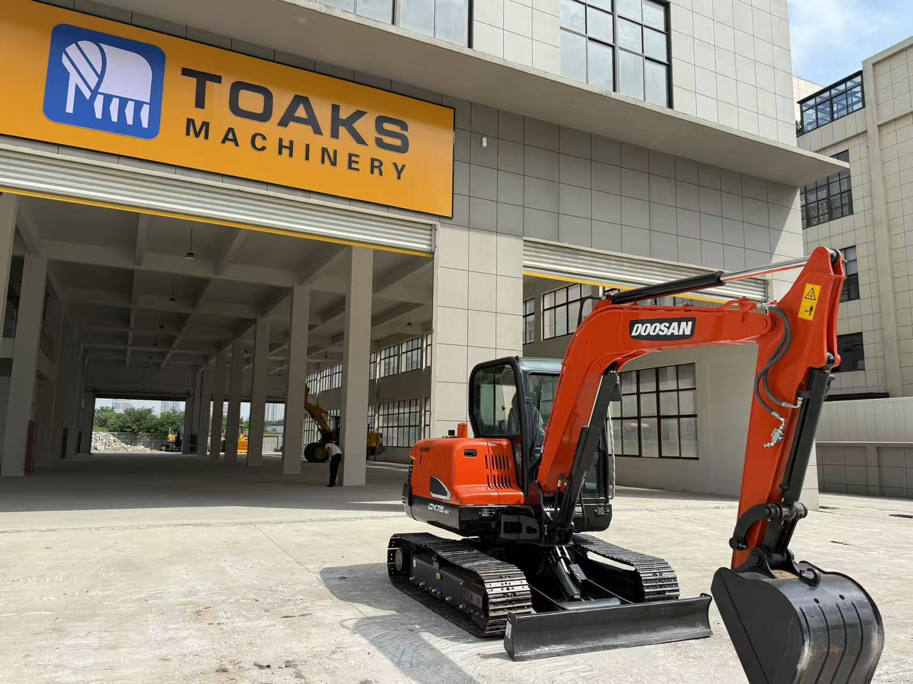 DOOSAN DX75 - Mini rýpadlo: obrázok 2 DOOSAN DX75 - Mini rýpadlo: obrázok 2