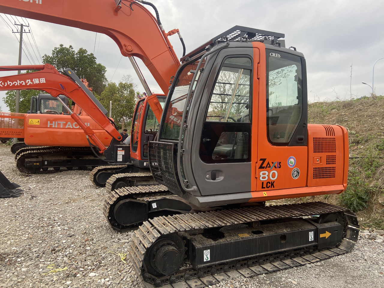 HITACHI ZX80 - Mini rýpadlo: obrázok 1 HITACHI ZX80 - Mini rýpadlo: obrázok 1