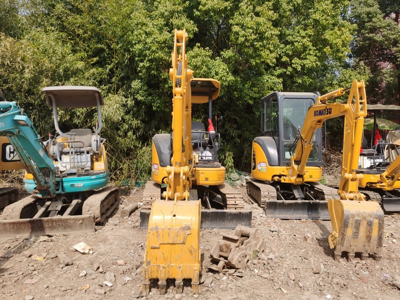 Komatsu PC35MR - Pásové rýpadlo: obrázok 5 Komatsu PC35MR - Pásové rýpadlo: obrázok 5