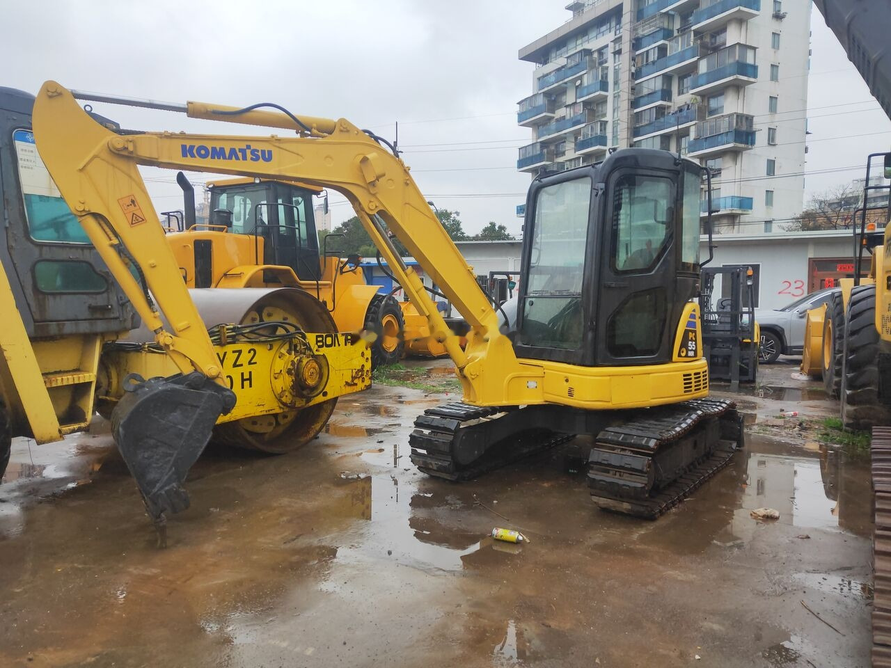 Komatsu PC55MR - Mini rýpadlo: obrázok 1 Komatsu PC55MR - Mini rýpadlo: obrázok 1