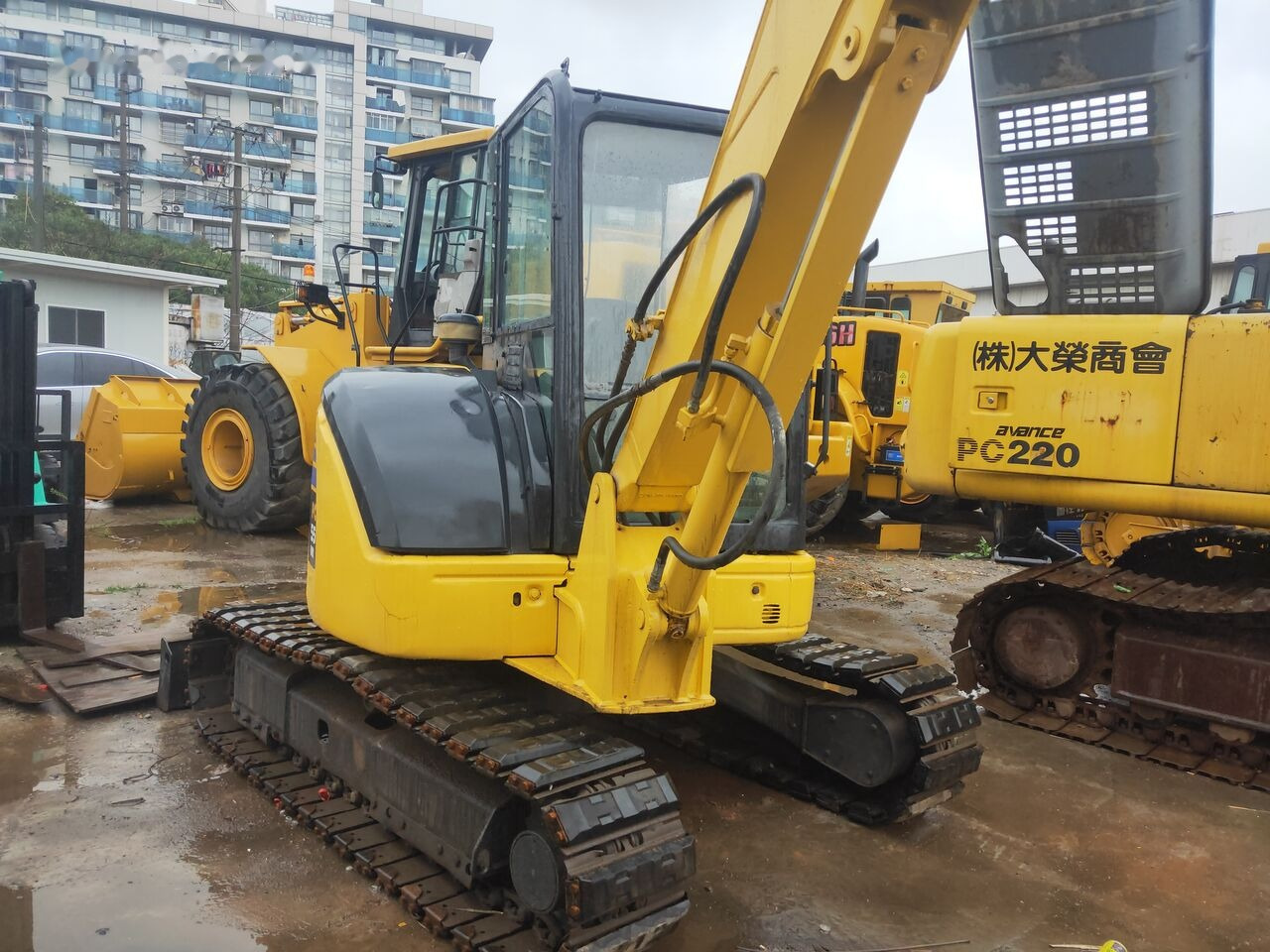Komatsu PC55MR - Mini rýpadlo: obrázok 4 Komatsu PC55MR - Mini rýpadlo: obrázok 4