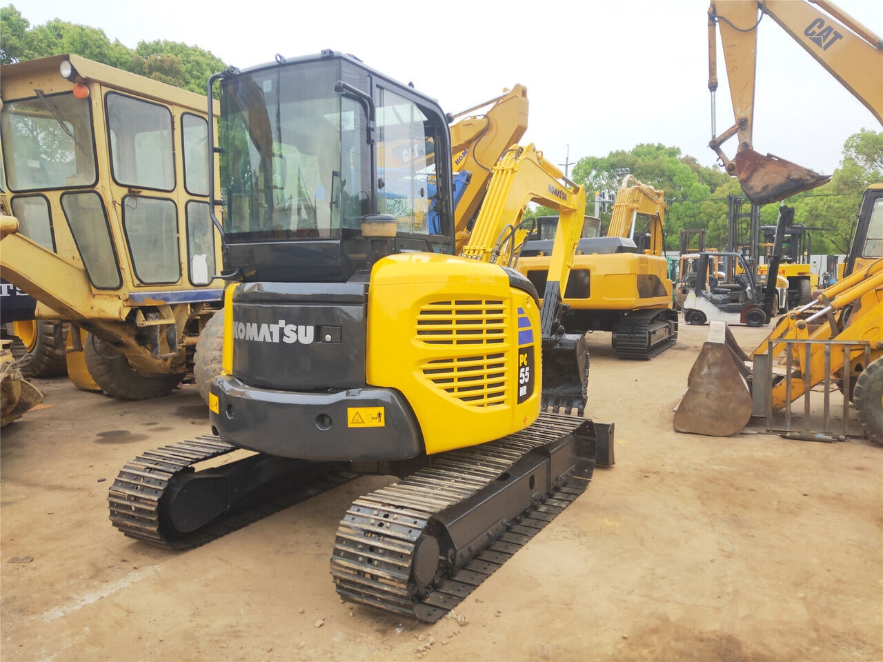 Komatsu PC55MR - Mini rýpadlo: obrázok 2 Komatsu PC55MR - Mini rýpadlo: obrázok 2