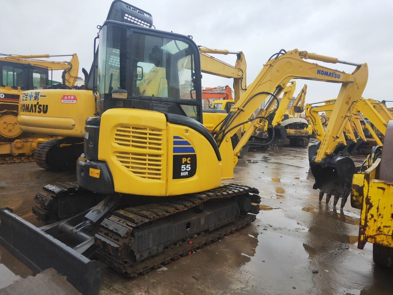 Komatsu PC55MR - Mini rýpadlo: obrázok 2 Komatsu PC55MR - Mini rýpadlo: obrázok 2