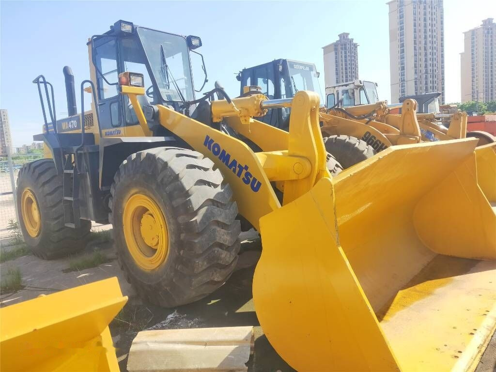 Komatsu WA470 - Kolesový nakladač: obrázok 3 Komatsu WA470 - Kolesový nakladač: obrázok 3