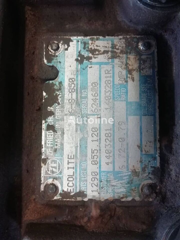 DAF (ZF 6s850) - Prevodovka pre Nákladné auto: obrázok 5 DAF (ZF 6s850) - Prevodovka pre Nákladné auto: obrázok 5