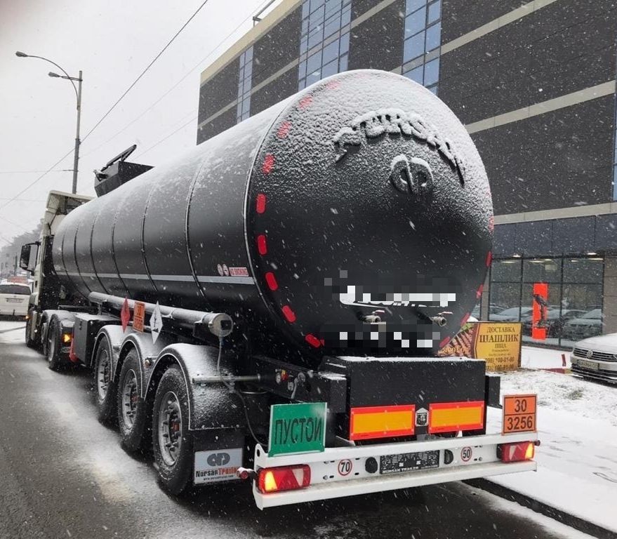 NURSAN ASPHALT INSULATED BITUMEN TANKER - Cisternový náves: obrázok 3 NURSAN ASPHALT INSULATED BITUMEN TANKER - Cisternový náves: obrázok 3