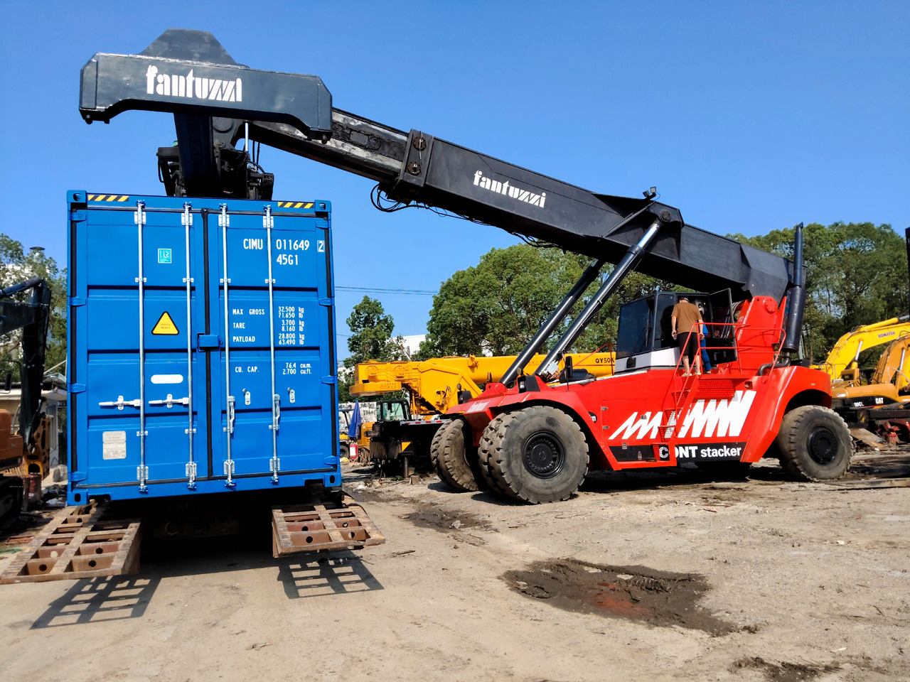 FANTUZZI CS45KM 45 TON - Ramenový prekladač: obrázok 4 FANTUZZI CS45KM 45 TON - Ramenový prekladač: obrázok 4