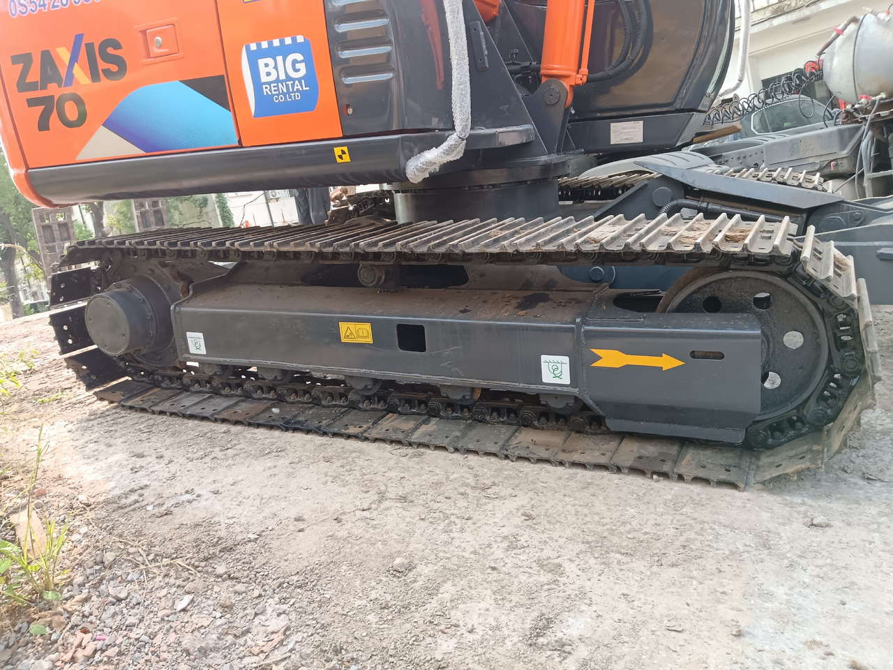 HITACHI ZX 70 - Mini rýpadlo: obrázok 3 HITACHI ZX 70 - Mini rýpadlo: obrázok 3