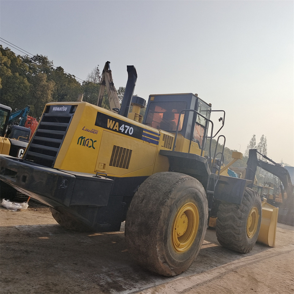 KOMATSU WA470 - Kolesový nakladač: obrázok 4 KOMATSU WA470 - Kolesový nakladač: obrázok 4