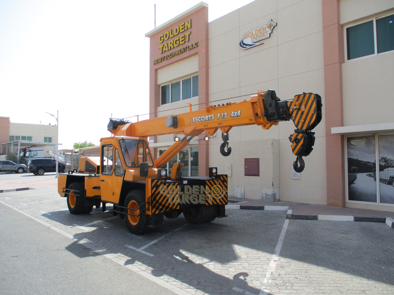 Escorts F15 4x4 Pick n Carry Crane - Autožeriav: obrázok 1 Escorts F15 4x4 Pick n Carry Crane - Autožeriav: obrázok 1