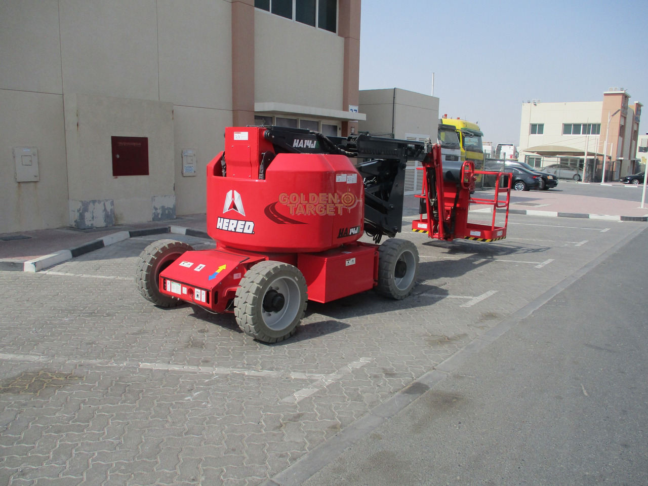 Nový Kĺbová pracovná plošina Hered HA14JE Electric Articulating Boom Lift: obrázok 6