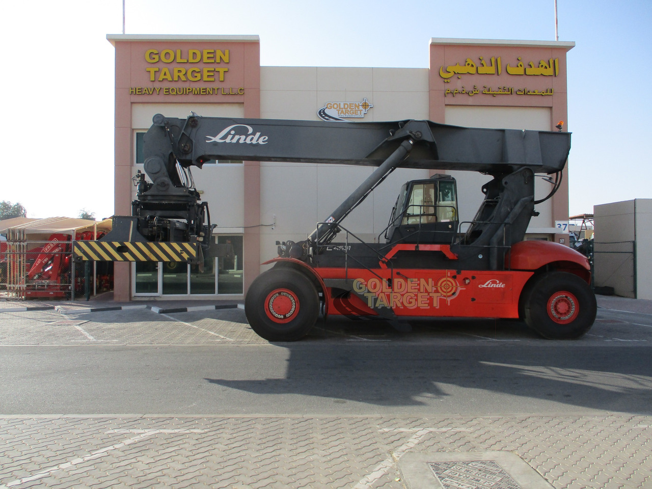 LINDE C4531TL Reach Stacker - Ramenový prekladač: obrázok 5 LINDE C4531TL Reach Stacker - Ramenový prekladač: obrázok 5