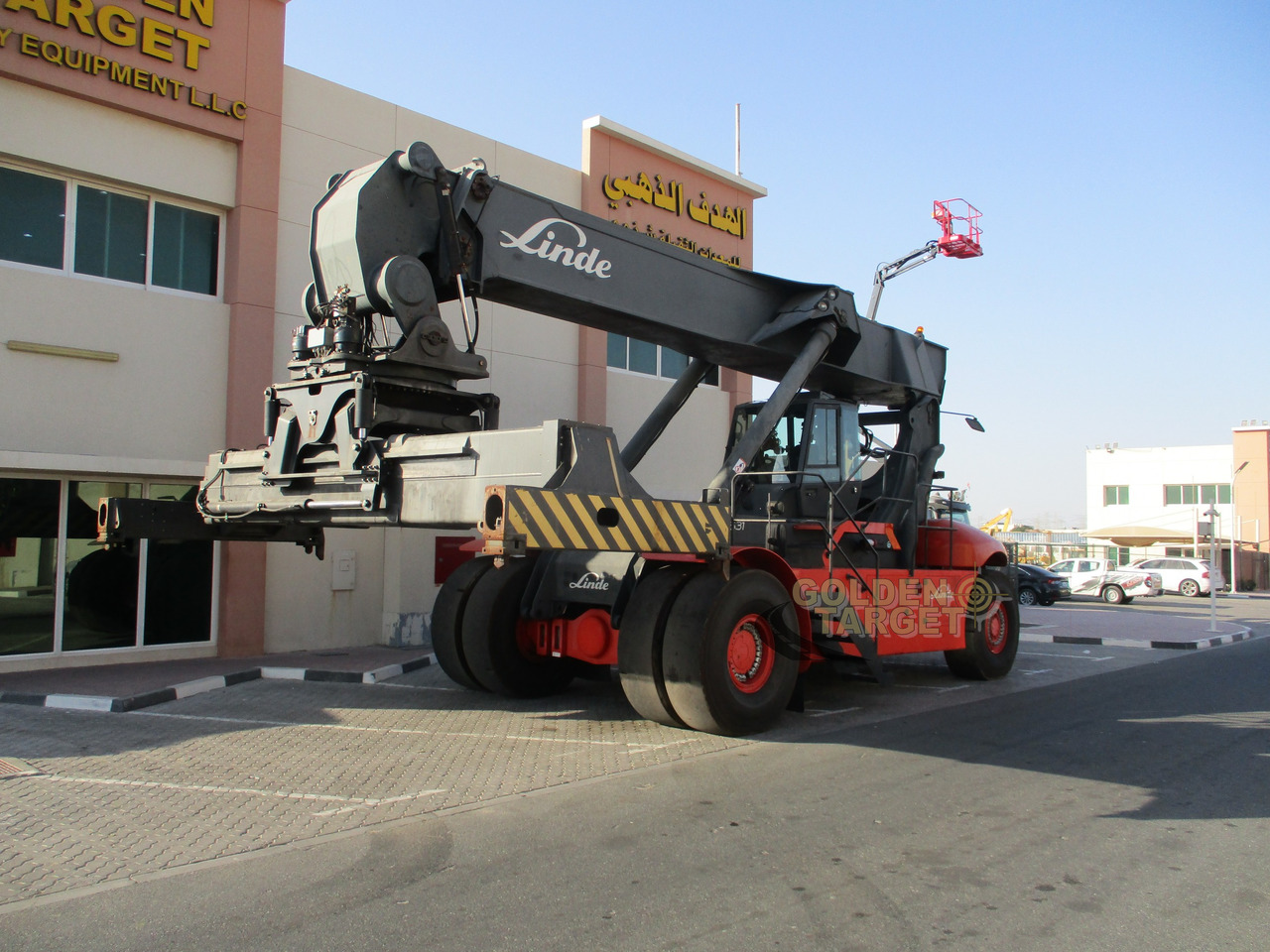 LINDE C4531TL Reach Stacker - Ramenový prekladač: obrázok 2 LINDE C4531TL Reach Stacker - Ramenový prekladač: obrázok 2