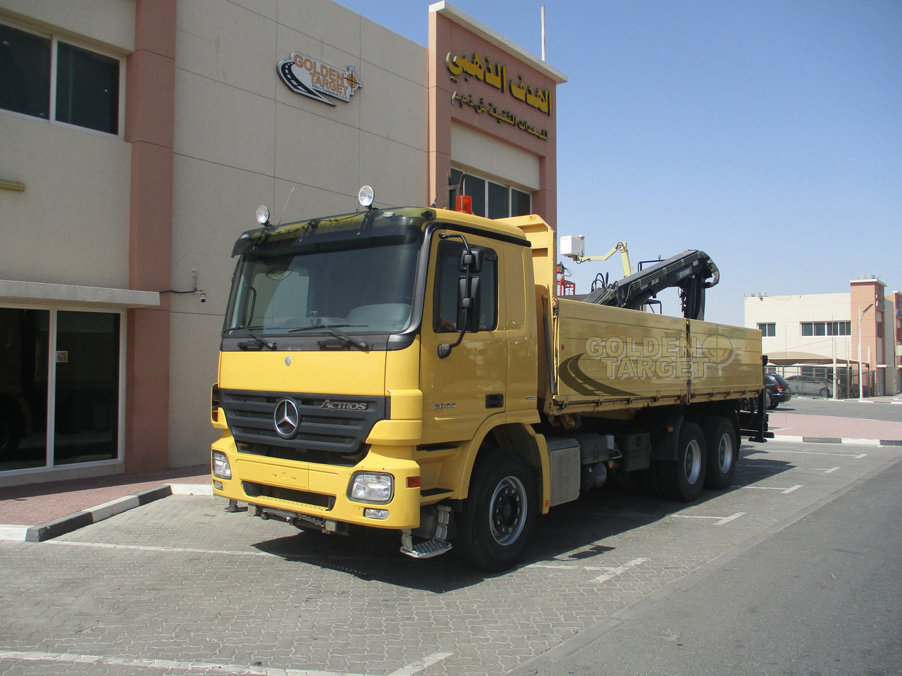 MERCEDES-BENZ ACTROS 2644 6×4 with ATLAS 165.2 Block Crane - Auto s hydraulickou rukou: obrázok 2 MERCEDES-BENZ ACTROS 2644 6×4 with ATLAS 165.2 Block Crane - Auto s hydraulickou rukou: obrázok 2