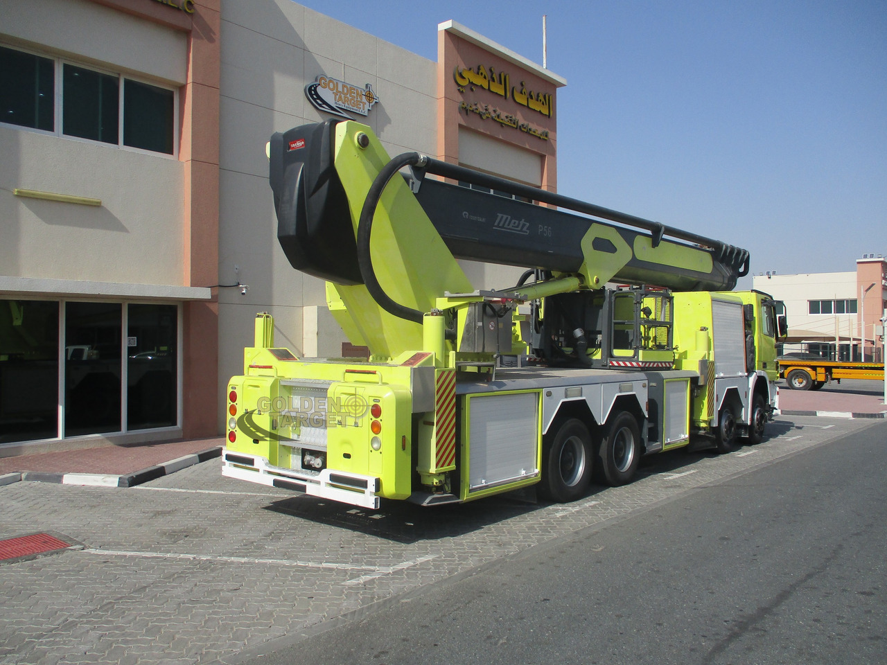 Mercedes ACTROS 4140 8x4 METZ P56 Fire Truck - Hasičské vozidlo: obrázok 3 Mercedes ACTROS 4140 8x4 METZ P56 Fire Truck - Hasičské vozidlo: obrázok 3
