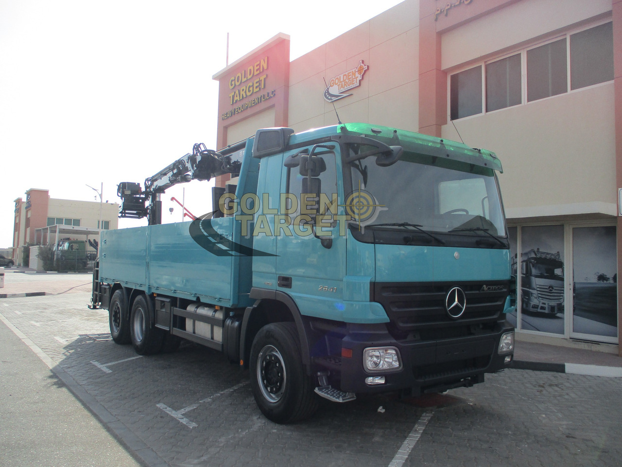 Mercedes-Benz Actros 2641 - Valníkový/ Plošinový nákladný automobil, Auto s hydraulickou rukou: obrázok 1 Mercedes-Benz Actros 2641 - Valníkový/ Plošinový nákladný automobil, Auto s hydraulickou rukou: obrázok 1