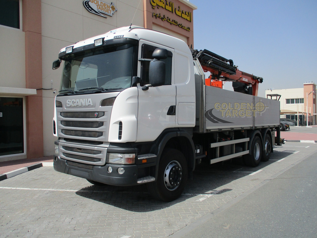 SCANIA G480 6x2 with ATLAS 210.2 Block Crane - Auto s hydraulickou rukou: obrázok 2 SCANIA G480 6x2 with ATLAS 210.2 Block Crane - Auto s hydraulickou rukou: obrázok 2