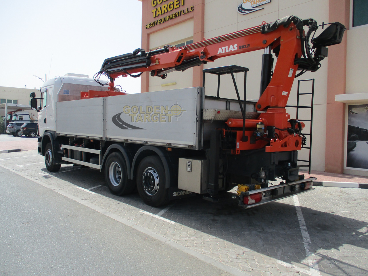 SCANIA G480 6x2 with ATLAS 210.2 Block Crane - Auto s hydraulickou rukou: obrázok 4 SCANIA G480 6x2 with ATLAS 210.2 Block Crane - Auto s hydraulickou rukou: obrázok 4