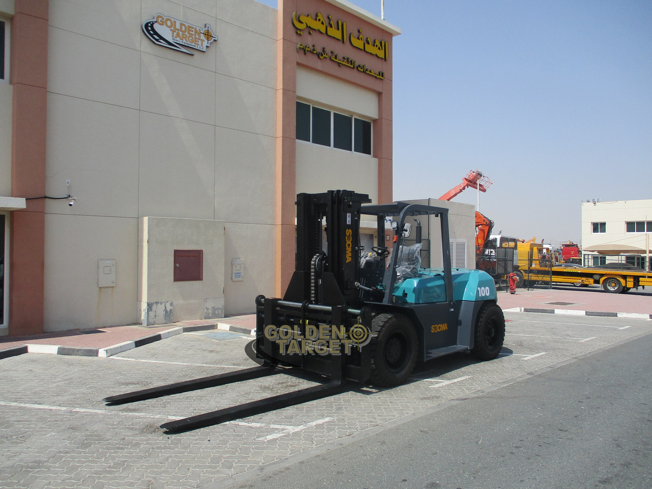 SOCMA HNF-100 Forklift - Dieselový vysokozdvižný vozík: obrázok 2 SOCMA HNF-100 Forklift - Dieselový vysokozdvižný vozík: obrázok 2