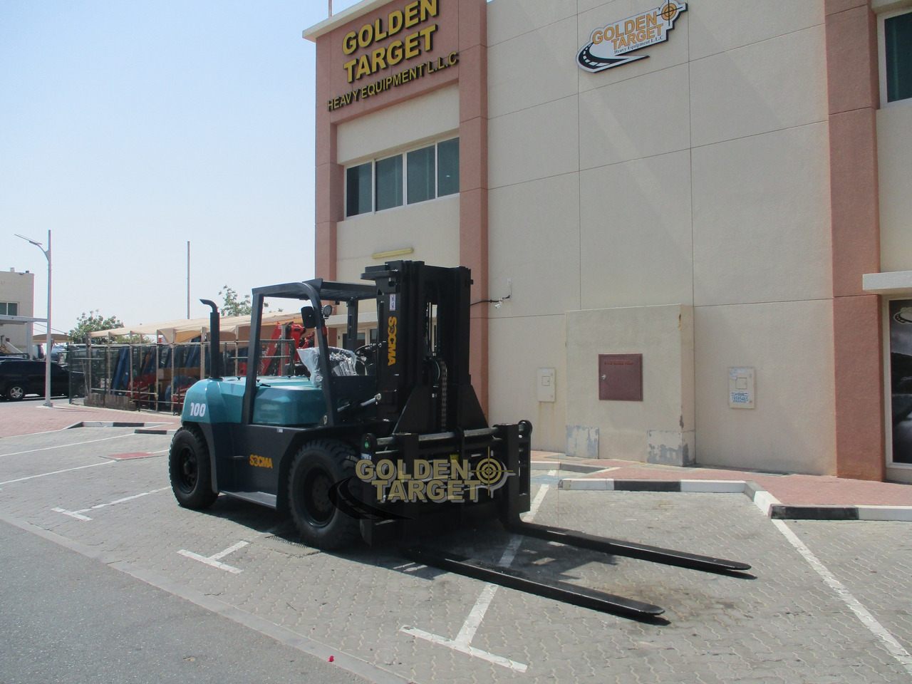 SOCMA HNF-100 Forklift - Dieselový vysokozdvižný vozík: obrázok 1 SOCMA HNF-100 Forklift - Dieselový vysokozdvižný vozík: obrázok 1