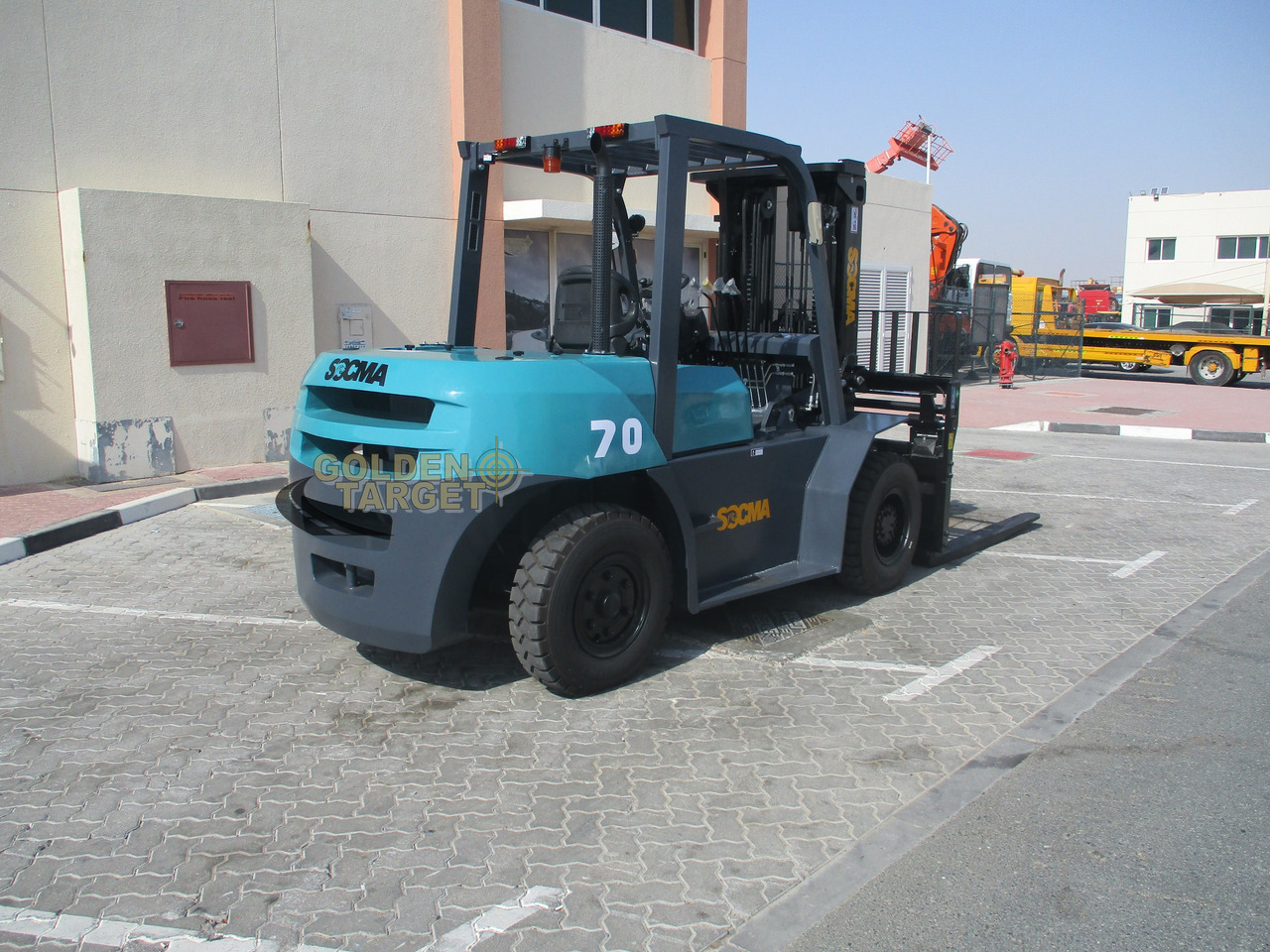 SOCMA HNF-70 Forklift - Dieselový vysokozdvižný vozík: obrázok 3 SOCMA HNF-70 Forklift - Dieselový vysokozdvižný vozík: obrázok 3