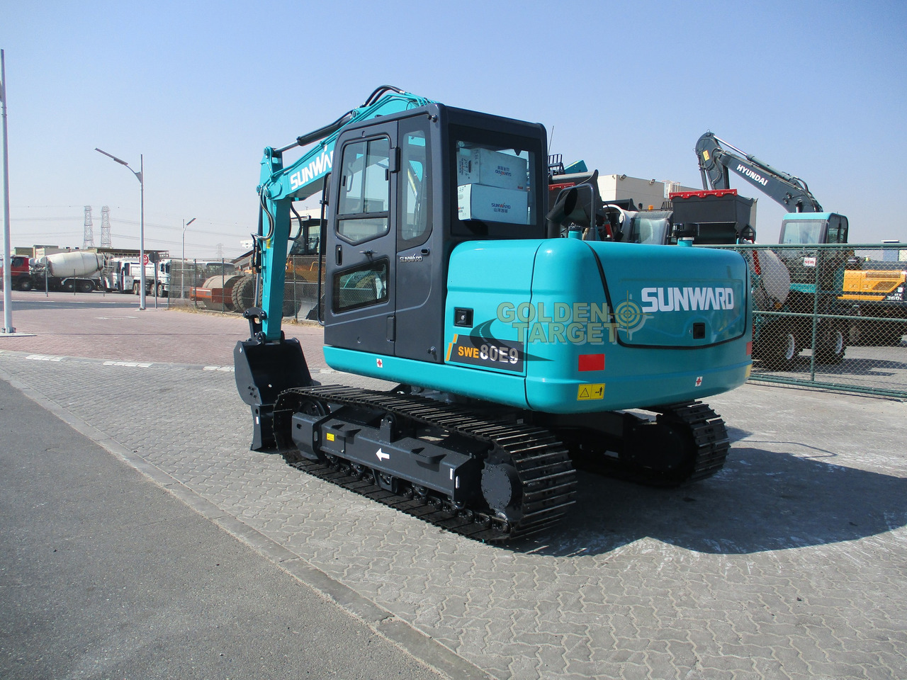 SUNWARD SWE80E9 Mini Hydraulic Excavator - Mini rýpadlo: obrázok 4 SUNWARD SWE80E9 Mini Hydraulic Excavator - Mini rýpadlo: obrázok 4