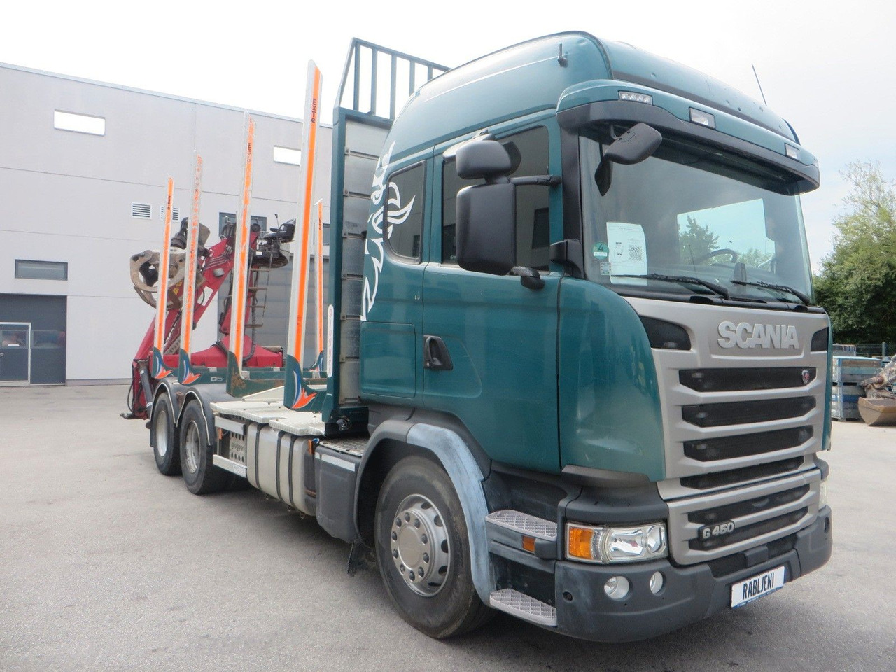 Scania G450 6x4Timber - Nákladné vozidlo na prepravu dreva, Auto s hydraulickou rukou: obrázok 2 Scania G450 6x4Timber - Nákladné vozidlo na prepravu dreva, Auto s hydraulickou rukou: obrázok 2