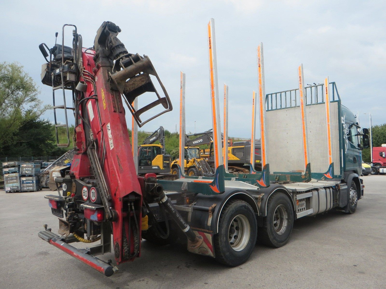 Scania G450 6x4Timber - Nákladné vozidlo na prepravu dreva, Auto s hydraulickou rukou: obrázok 3 Scania G450 6x4Timber - Nákladné vozidlo na prepravu dreva, Auto s hydraulickou rukou: obrázok 3