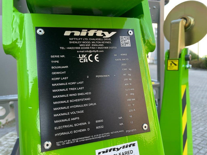 Niftylift 120T - Príves: obrázok 5 Niftylift 120T - Príves: obrázok 5