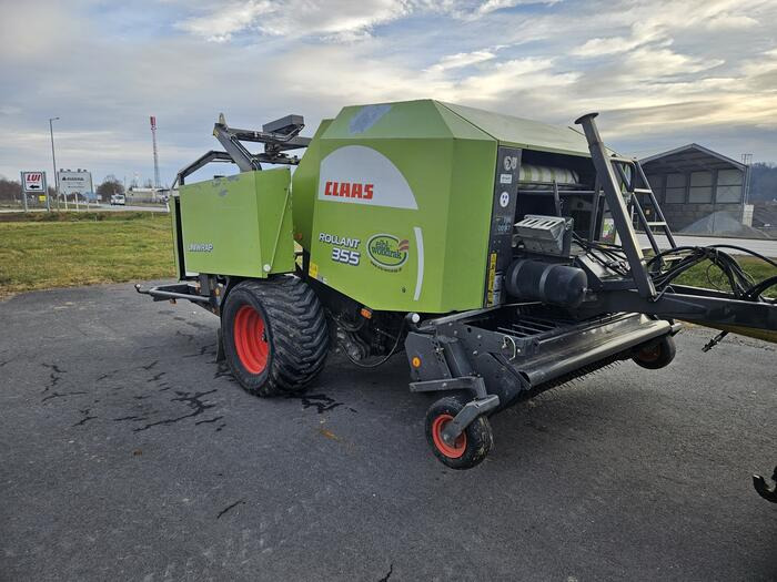 Claas Rollant 355 RC Uniwrap - Lis na okrúhle balíky, Obaľovací stroj: obrázok 2 Claas Rollant 355 RC Uniwrap - Lis na okrúhle balíky, Obaľovací stroj: obrázok 2