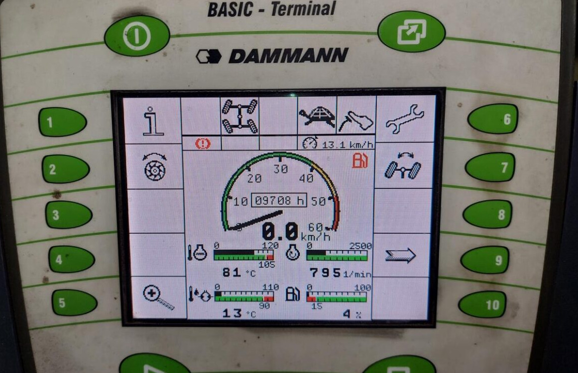 Samohybný postrekovač Dammann DTPA 8036: obrázok 11