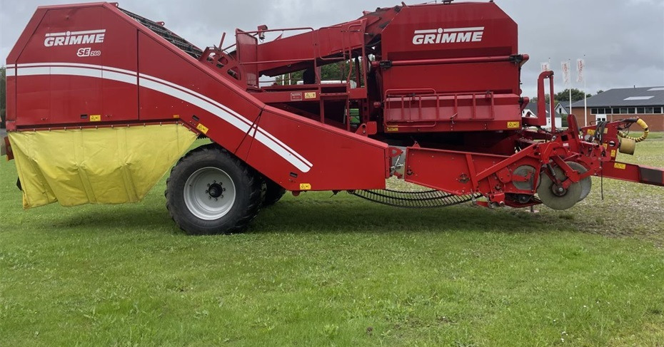 Grimme SE 260 - Zemiakový kombajn: obrázok 4 Grimme SE 260 - Zemiakový kombajn: obrázok 4