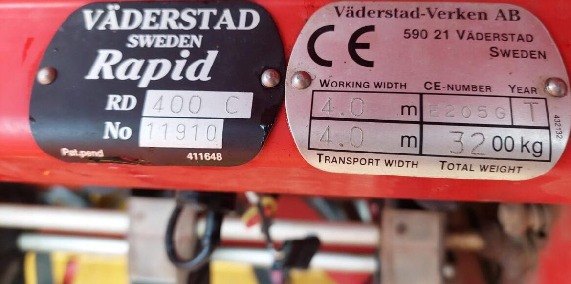 Univerzálny sejací stroj Väderstad Rapid 400 C: obrázok 15