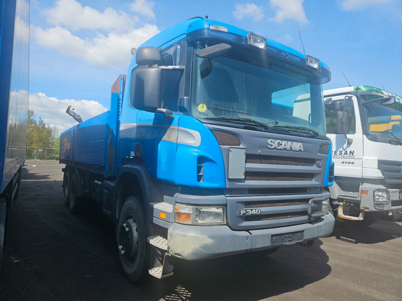 Scania P340 6x6 Pritsche Schaltgetriebe Blatt/Blatt - Valníkový/ Plošinový nákladný automobil: obrázok 2 Scania P340 6x6 Pritsche Schaltgetriebe Blatt/Blatt - Valníkový/ Plošinový nákladný automobil: obrázok 2