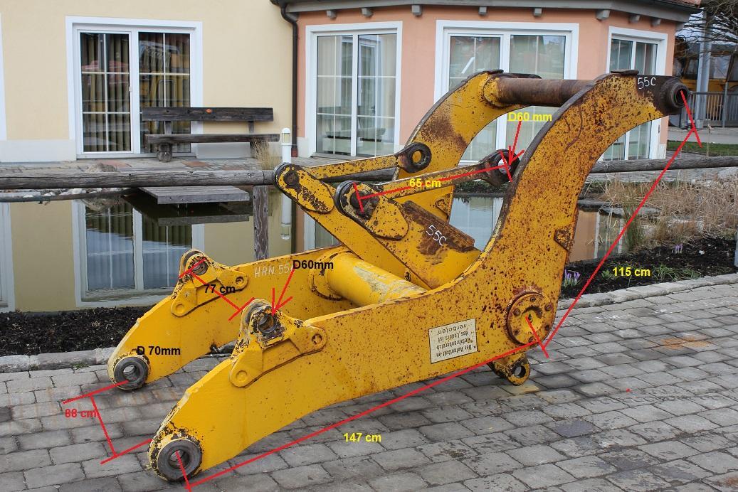 Hanomag 55C - Výložník pre Kolesový nakladač: obrázok 4 Hanomag 55C - Výložník pre Kolesový nakladač: obrázok 4