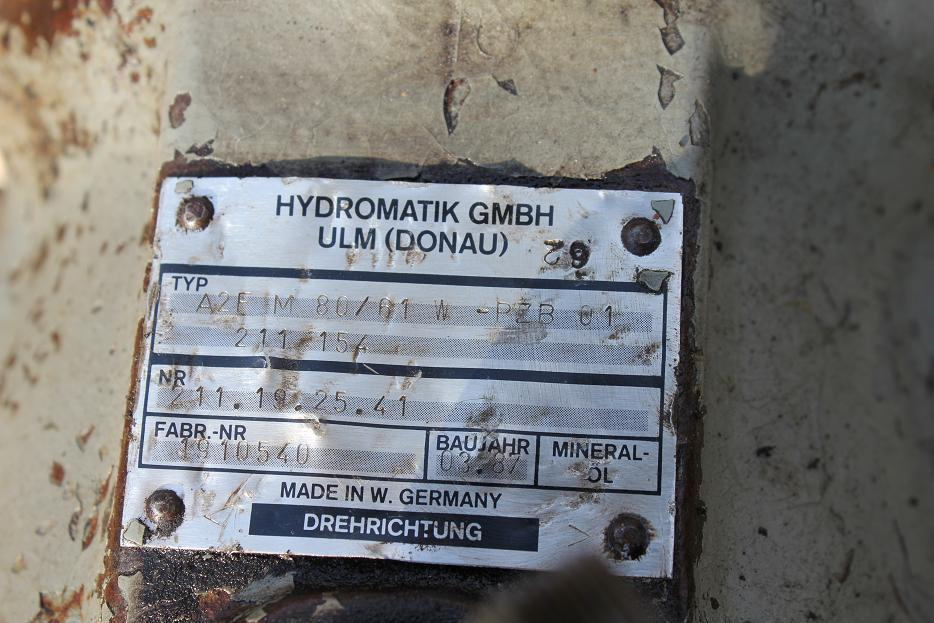 Hydromatik A 2 FM - Hydraulický motor pre Stavebné stroje: obrázok 2 Hydromatik A 2 FM - Hydraulický motor pre Stavebné stroje: obrázok 2