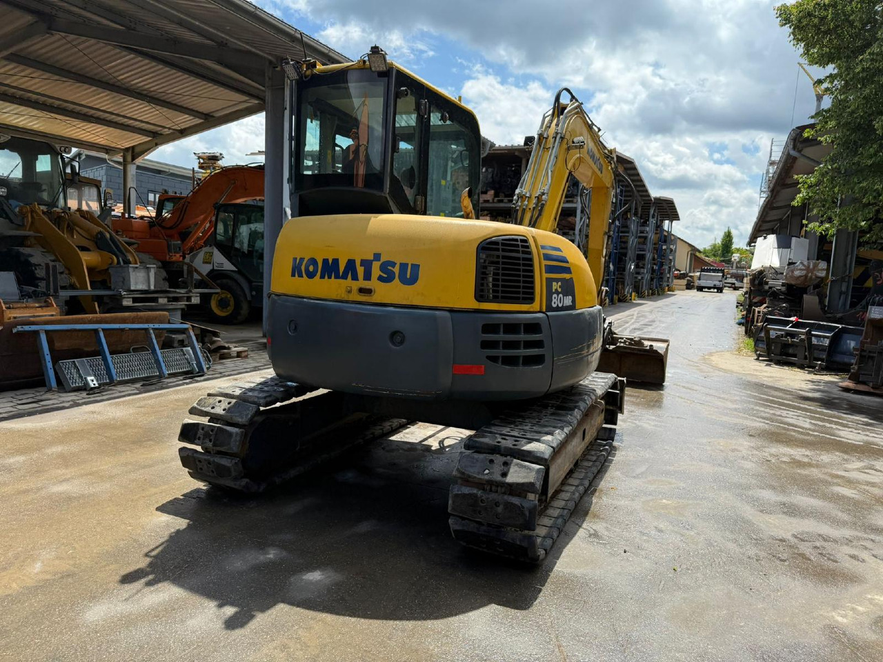 Komatsu PC 80 MR -3 - Pásové rýpadlo: obrázok 5 Komatsu PC 80 MR -3 - Pásové rýpadlo: obrázok 5