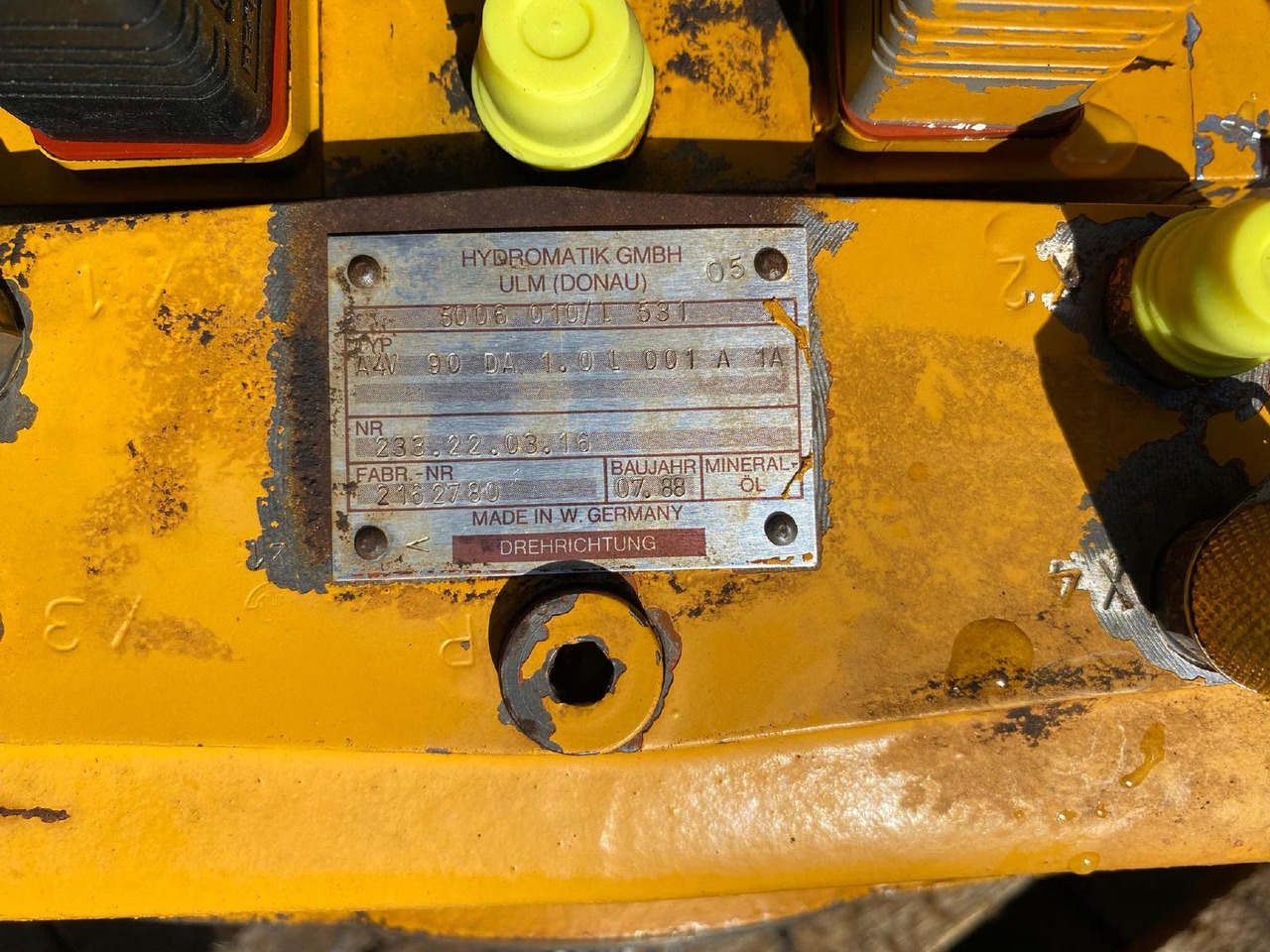 Liebherr Hydromatik A4V90 aus L531 - Hydraulické čerpadlo pre Stavebné stroje: obrázok 3 Liebherr Hydromatik A4V90 aus L531 - Hydraulické čerpadlo pre Stavebné stroje: obrázok 3
