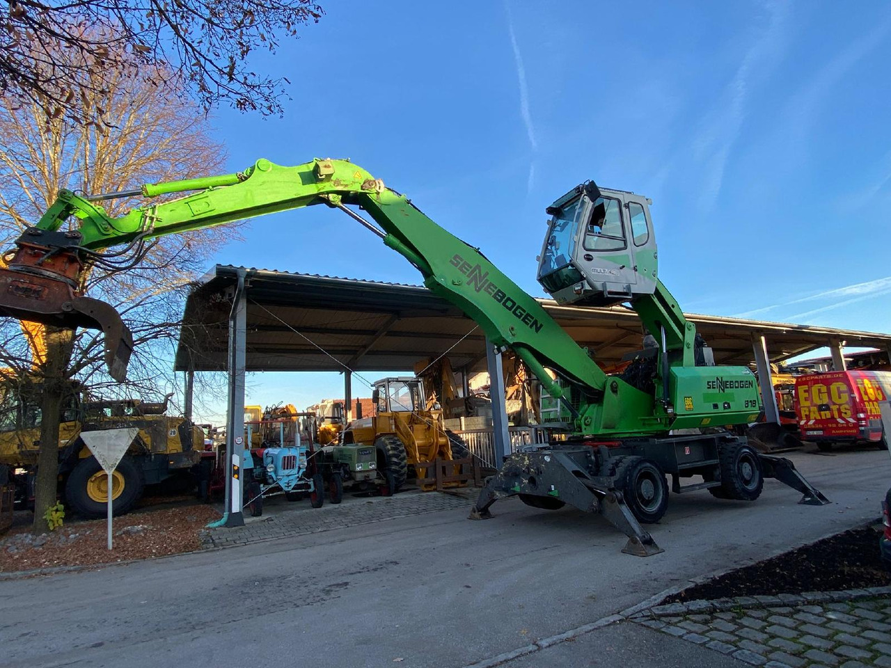 Sennebogen 818 - Překládkové rýpadlo: obrázok 4 Sennebogen 818 - Překládkové rýpadlo: obrázok 4