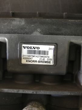 Knorr-Bremse oryginał demontaż 21114975 Volvo FH4 truck - Brzdový ventil pre Nákladné auto: obrázok 3 Knorr-Bremse oryginał demontaż 21114975 Volvo FH4 truck - Brzdový ventil pre Nákladné auto: obrázok 3