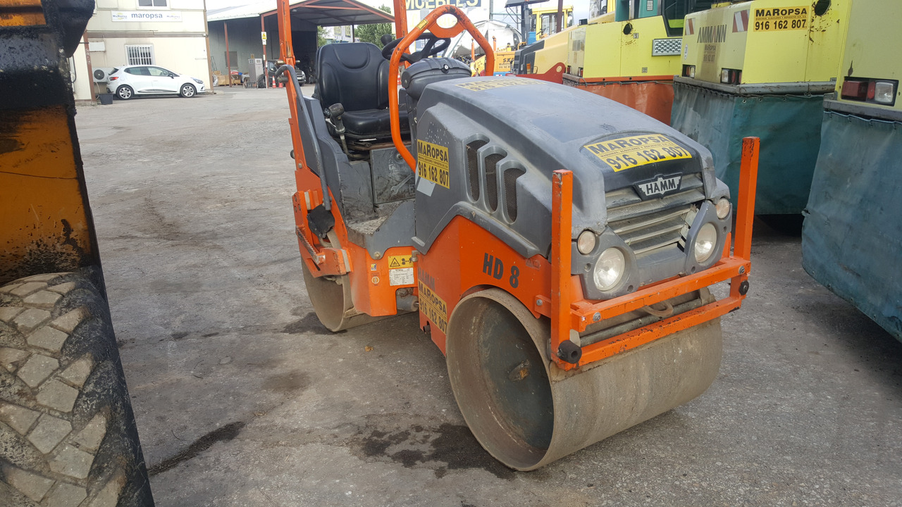 Doble Vibrante Hamm HD 8 - Cestný valec: obrázok 1 Doble Vibrante Hamm HD 8 - Cestný valec: obrázok 1